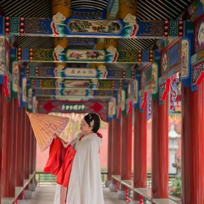 汉服模特
