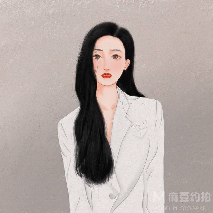 情绪模特
