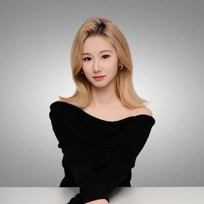 黑白模特