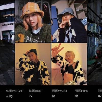 暗黑模特