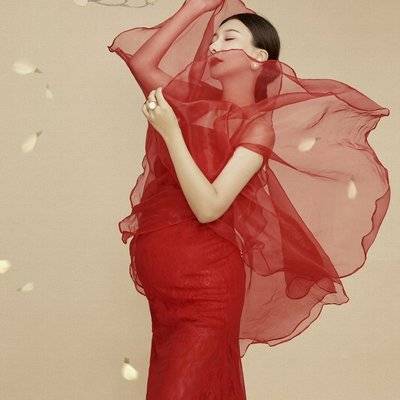 孕照模特