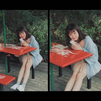 森系模特