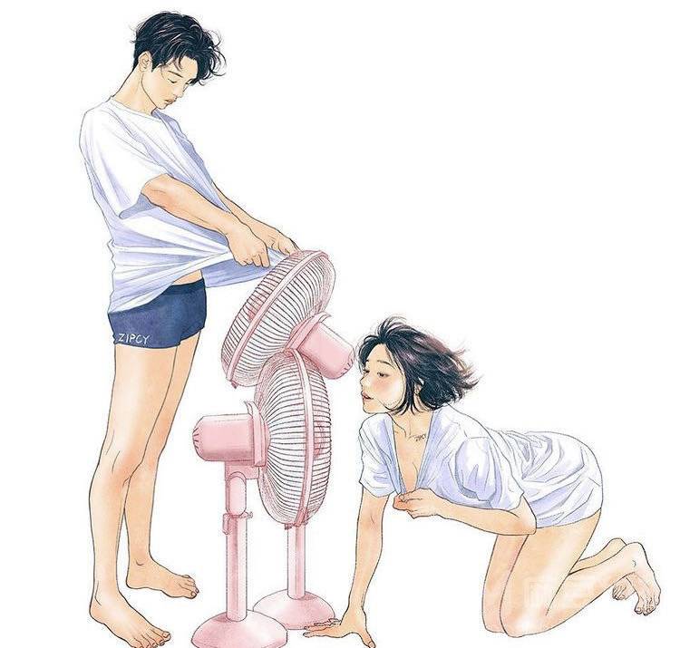 情侣模特