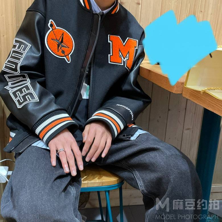 黑白模特