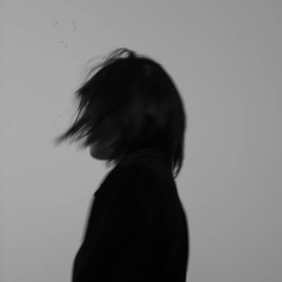 黑白模特