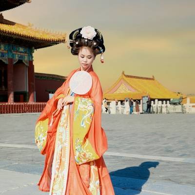 汉服模特