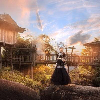 汉服模特