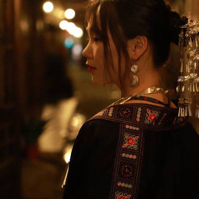 汉服模特