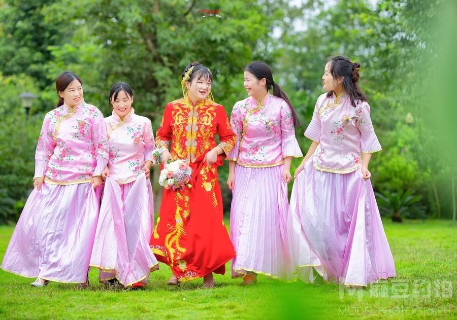 婚礼模特