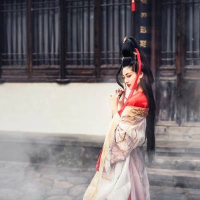 汉服模特