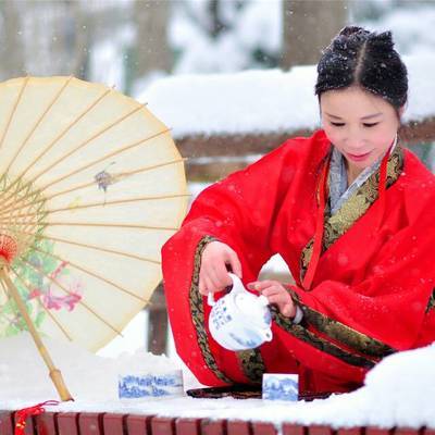 汉服模特