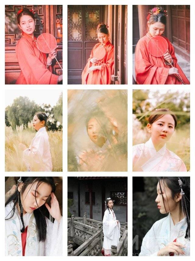 汉服模特