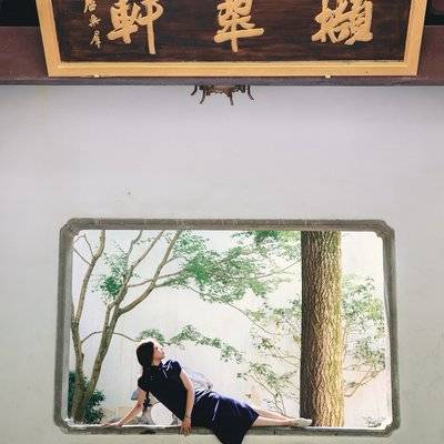 旗袍模特