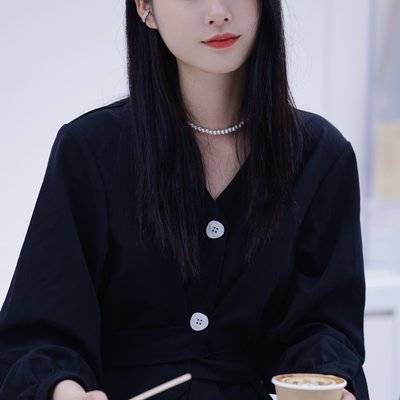黑白模特