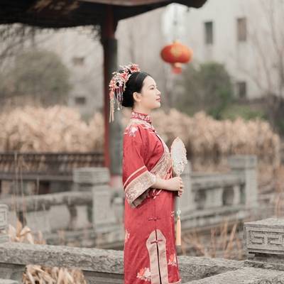 汉服模特