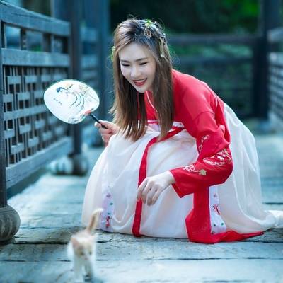 汉服模特