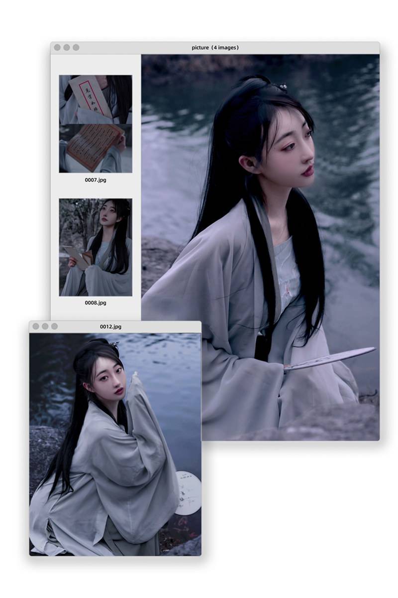 汉服模特