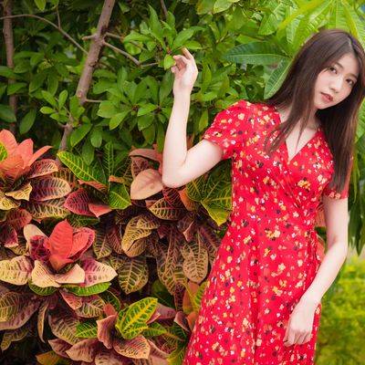 森系模特