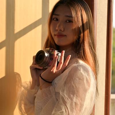 黑白模特