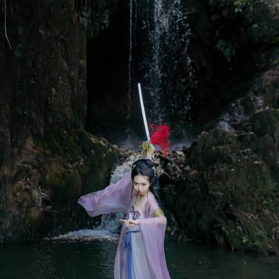汉服模特