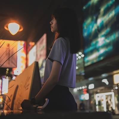 清新模特