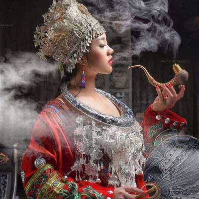 汉服模特