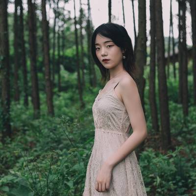 森系模特