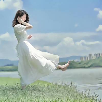 汉服模特