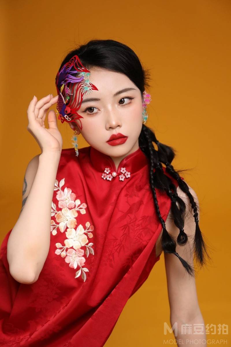 妆容模特