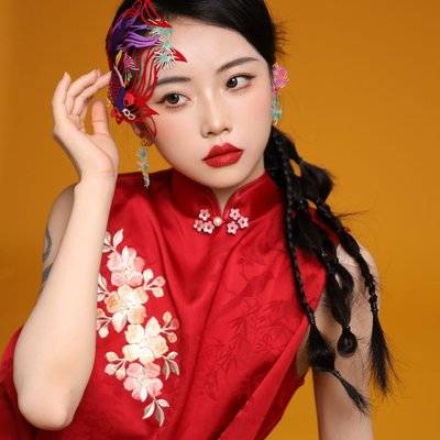 妆容模特