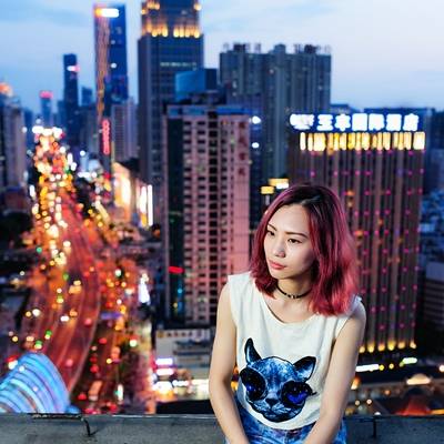 情绪模特