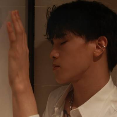 黑白模特