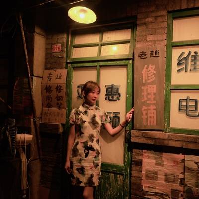 胶片模特