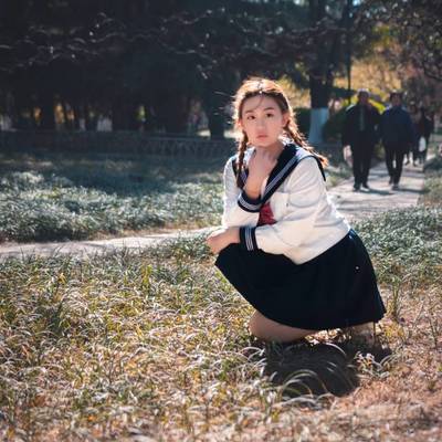 汉服模特