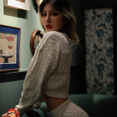 黑白模特