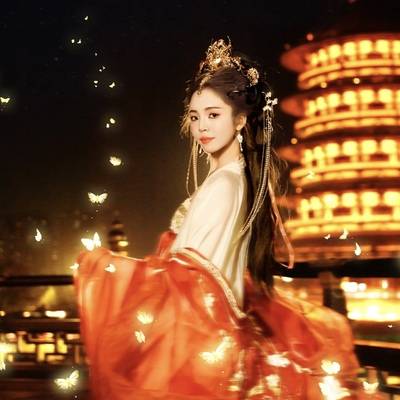 汉服模特