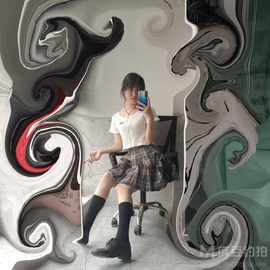 清新模特
