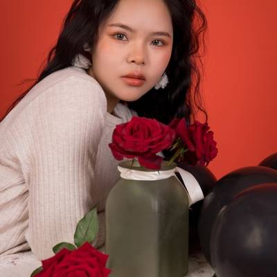 森系模特