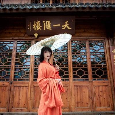 汉服模特