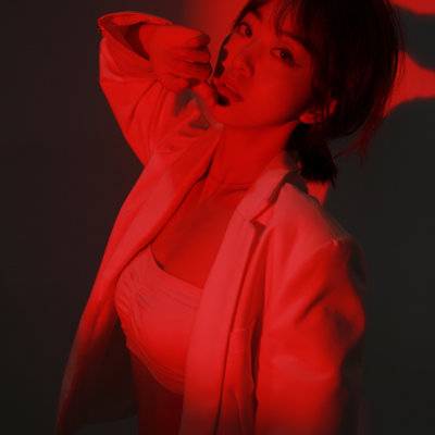 黑白模特