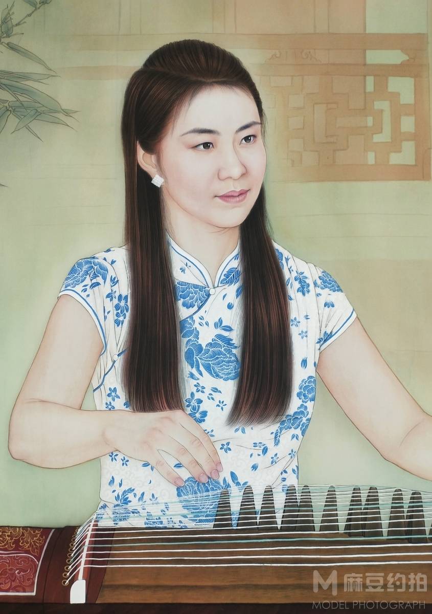 旗袍模特