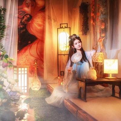 汉服模特