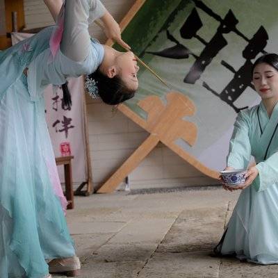 汉服模特