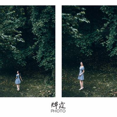 森系模特