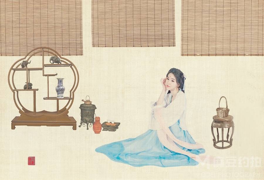 情绪模特