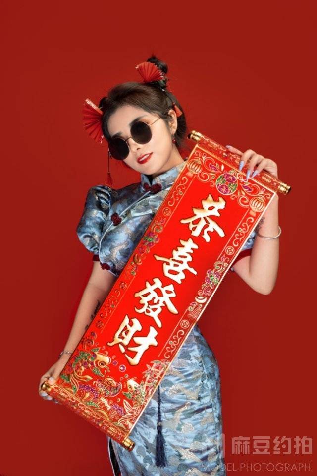 民国模特