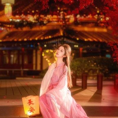 汉服模特
