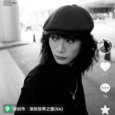胶片模特