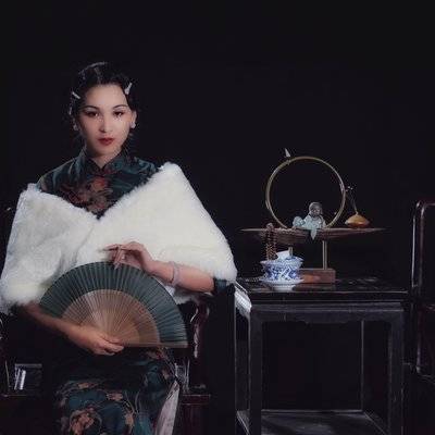 旗袍模特