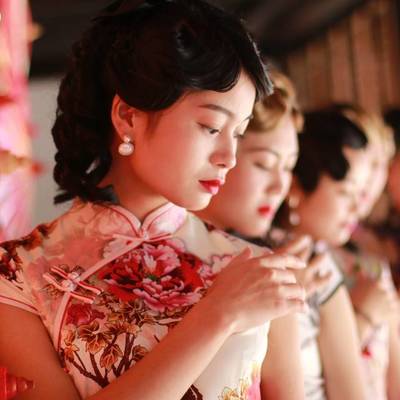 汉服模特